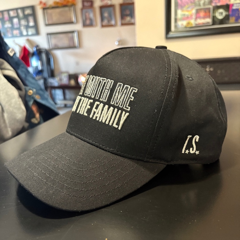 Taylor Swift hat with Father Figure Lyrics: “I Protect The Family”: LIKE NEW